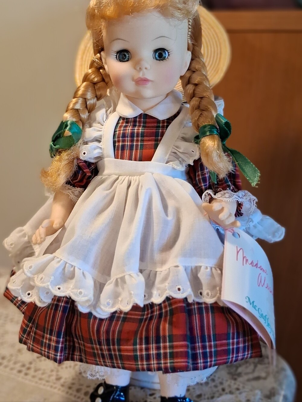 Vintage Madame Alexander McGuffey Ana Doll #1525 Excellent 13" With Tags & Box